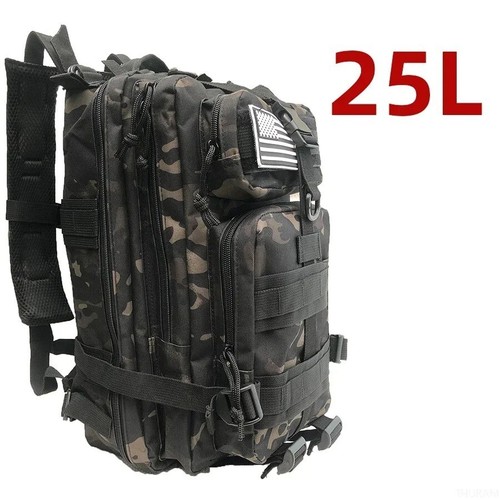 Waterproof Trekking Fishing Hunting Bag Backpack Outdoor Rucksacks Tactical 50L - Picture 8 of 40