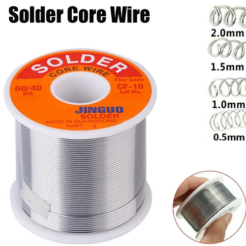 60/40 Tin lead Solder Wire Rosin Core Soldering Kit Tool 2% Flux Reel 0.5mm-2mm - Picture 10 of 14