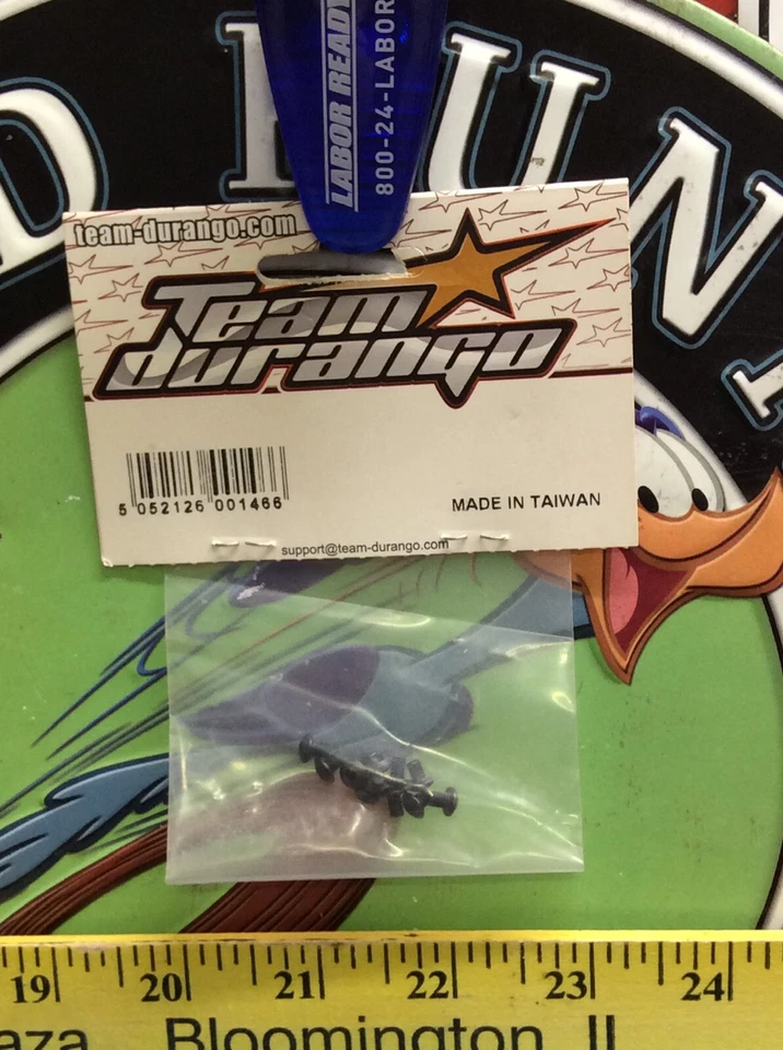 Team Durango 705007 Button Head Hex Screw M3x4mm{10pc} NewInPack 🇺🇸Shipped - Image 2 of 2