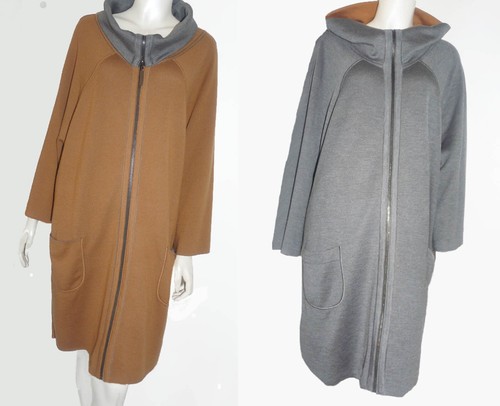MAISON ULLENS CASHMERE BLEND REVERSIBLE COAT