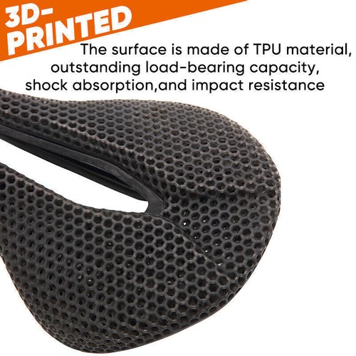 BUCKLOS 3D Printed Bike Cycling Saddle Seat Carbon Rail MTB Road Bicycle Cushion - Picture 13 of 23