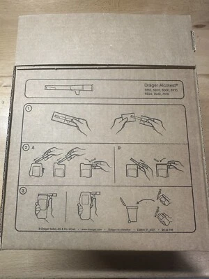 DRAGER Dräger 6810690 Alcotest mouthpiece (Slide‘n‘click) - Package with 100 pieces