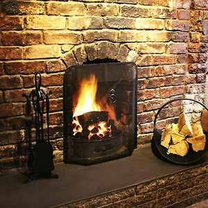 Fire Guard Freestanding Panel Spark Fireplace Screen Protector