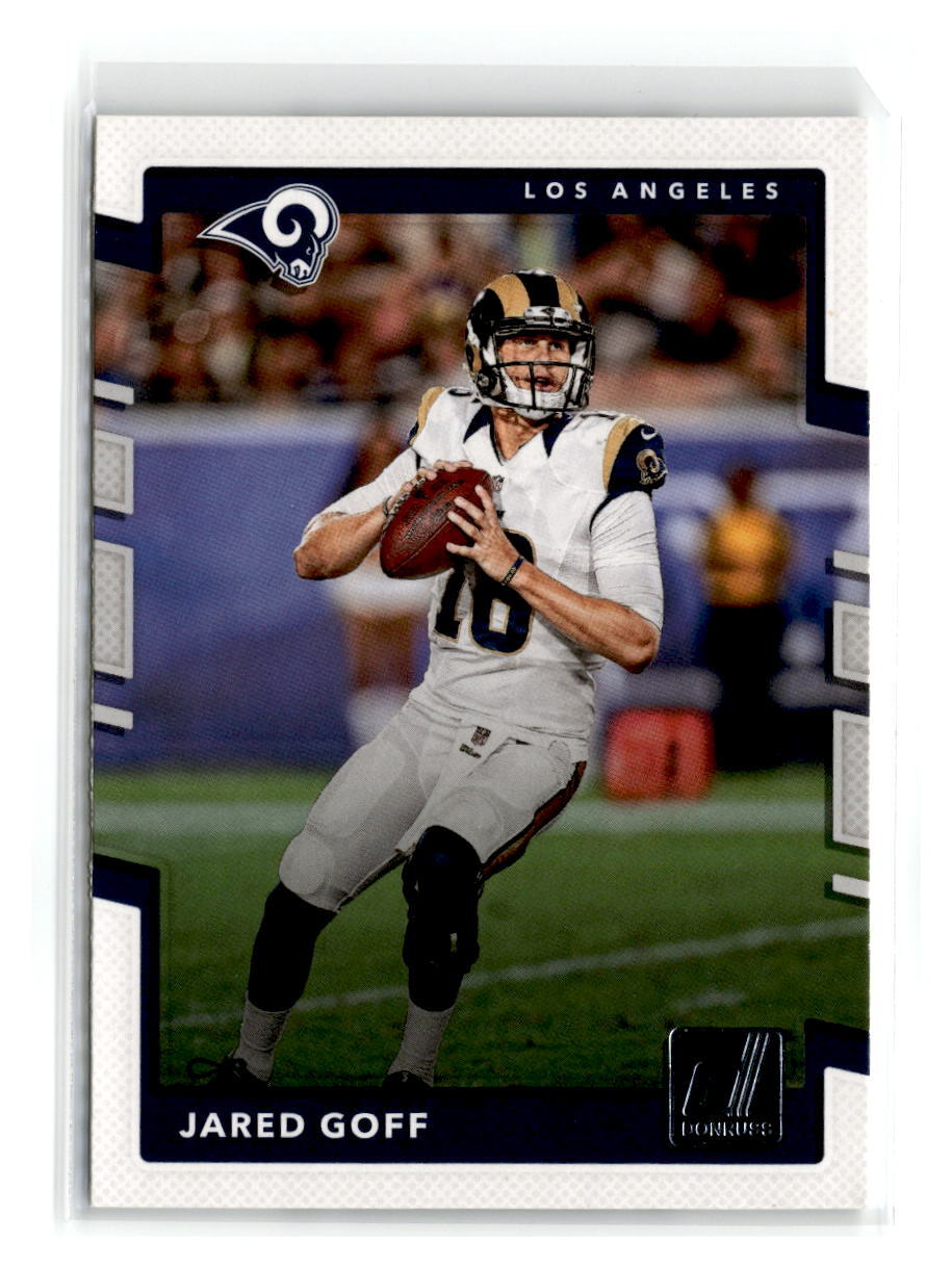 2017-Donruss -#45-Jared Goff -Los Angeles Rams