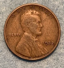 1932 P Lincoln Wheat Cent G-VG X-239