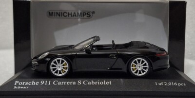 Porsche 911 (991) Carrera S Cabriolet 2012 Black 1:43 Porsche 911 (991) Carrera S Cabriolet 2012 Black 1:43