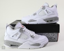 Nike Air Jordan 4 Retro White Oreo 2021 Shoes Youth Size 4Y-4.5Y DJ4699-100