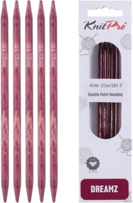 Knitter's Pride / KnitPro 5'' Dreamz Double Pointed Knitting Needles Set of 5 