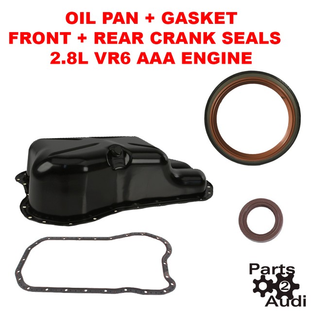 OIL PAN, OIL PAN GASKET KIT SEALS KIT, VW JETTA GOLF PASSAT, 2.8 VR6