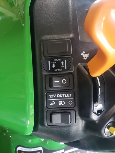 FÜR JOHN DEERE X SERIE BELEUCHTETE MOTOR-UMKEHR-WIPPSCHALTER SCHACHTSTEUERUNGS-KITS - Bild 5 von 7