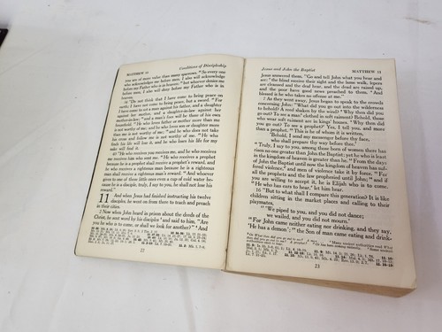 1946 New Covenant Revised Standard Version Bible Thomas Nelson The New Testament - Imagen 5 de 10