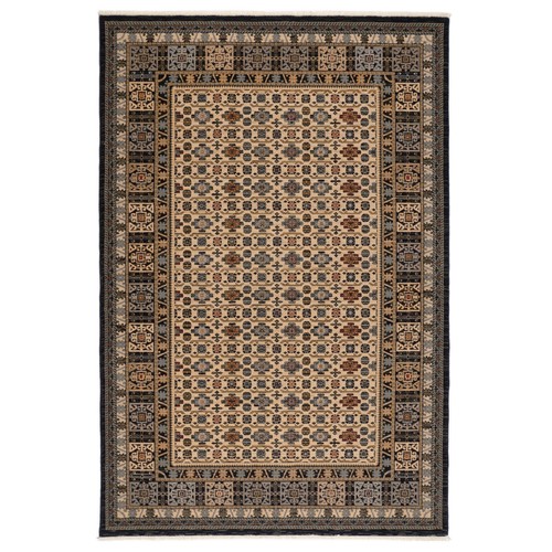 Premium Quality Antique look Dark Blue 100% Wool Traditional Classic Area Rugs - Picture 7 of 12
