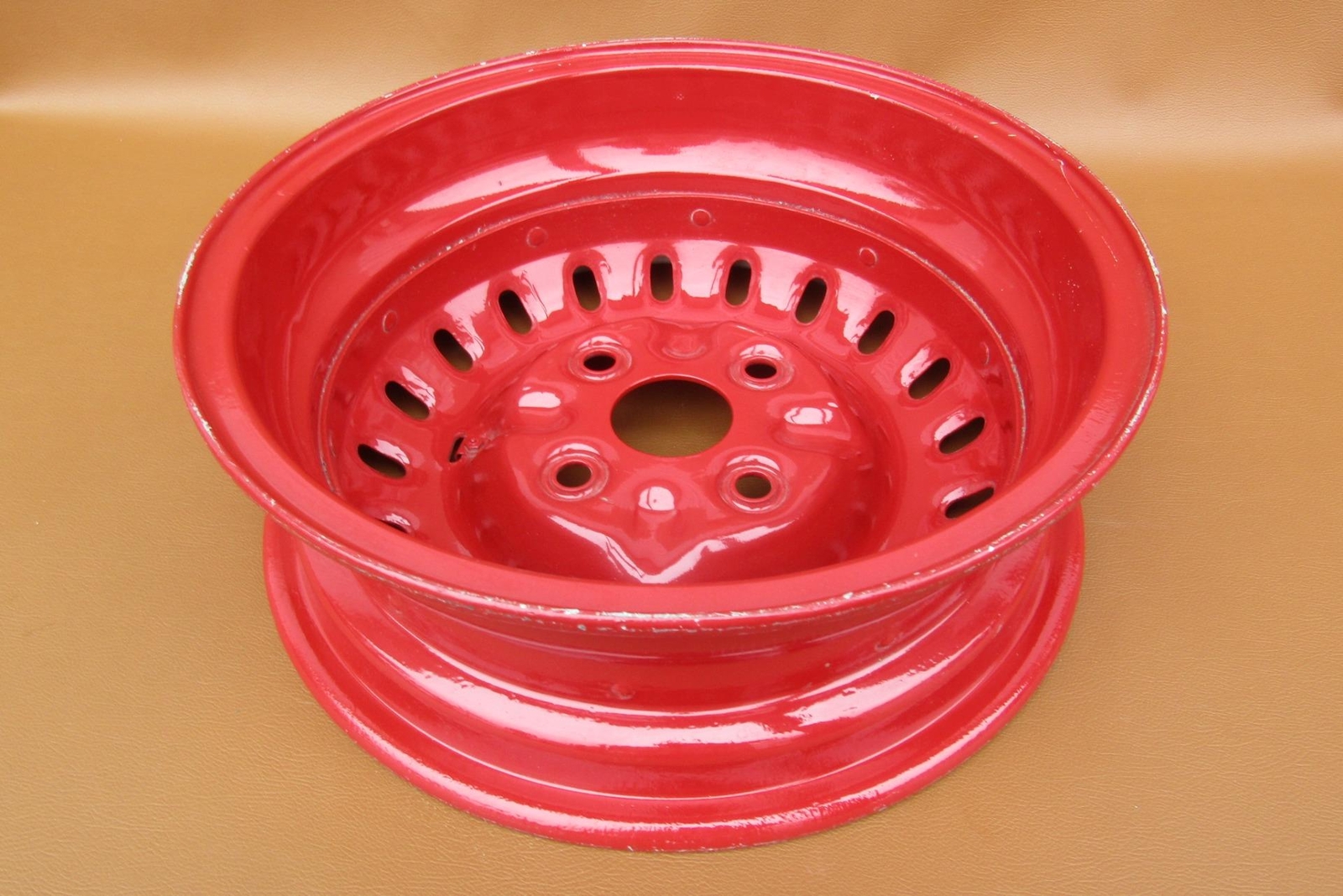 Maserati 3500 GT Nice Restored Original C. Borrani 16 x 5.00 Solid Wheel Rim