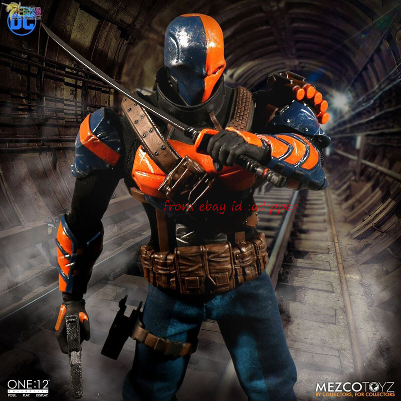 Perfect Mezco 1/12 Deathstroke Action Figure Stock Model | eBay