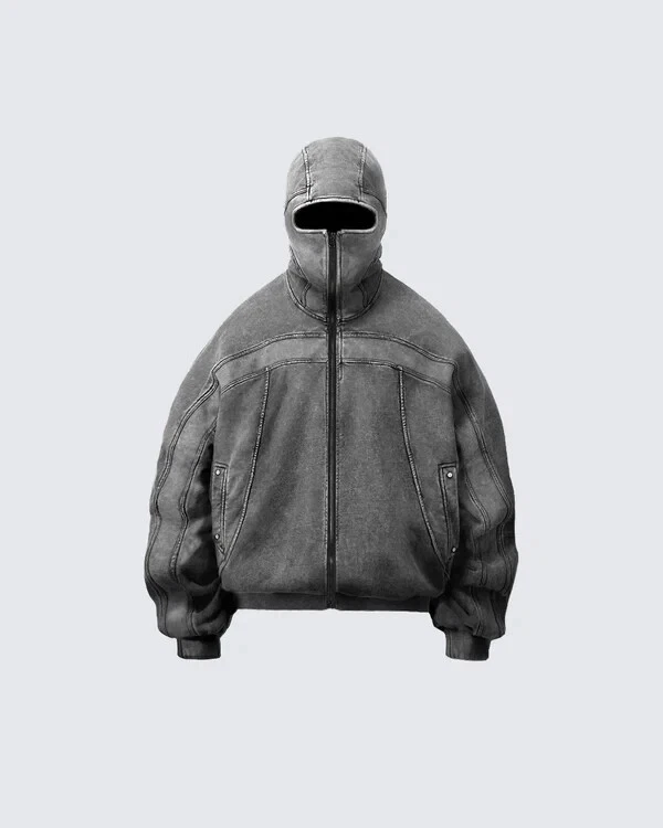 Balaclava Hoodie Ski Mask Winter Warm Fleece Lined