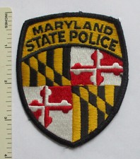 MARYLAND STATE POLICE PATCH Used Original