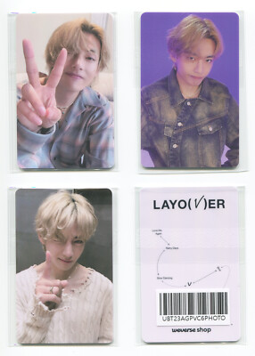 BTS V テヒョン Layover weverse アーリーバード PVC BTS V LAYOVER WEVERSE POB -EARLY BIRD -PHOTOCARD -STANDEE