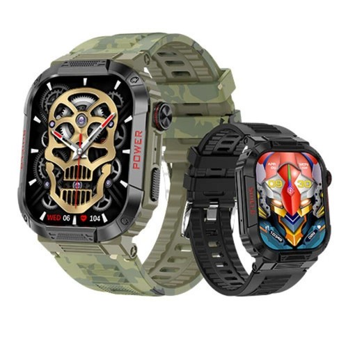 Military Smart Watch Tactical Men's Sport Heart Rate Fitness Tracker Wristwatch - Picture 2 of 24