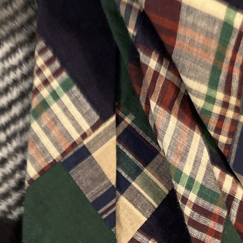 Rare Vintage Robert Talbott Patchwork Patch Men’s Tie Mark Fore & Strike - Picture 18 of 22