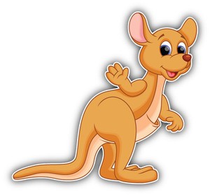Cute Kangaroo Cartoon Car Bumper Sticker Decal 5 X 5 Ebay details about cute kangaroo cartoon car bumper sticker decal 5 x 5