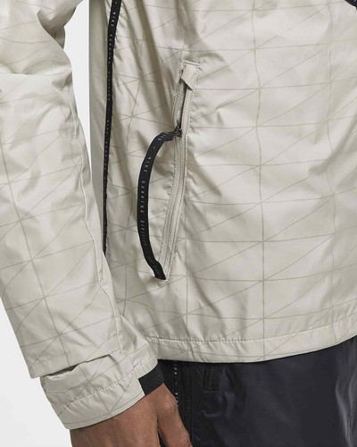 MENS NIKE FLASH RUN DIVISION RUNNING JACKET SIZE S-XXL (CU7868 230) STONE - Picture 5 of 7