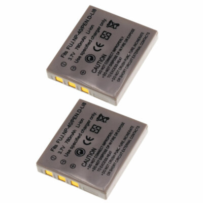 2pcs D-L18 Battery for PENTAX Optio A10 A20 A30 A36 A40 E65