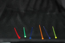 Fiber Optic Rods PMMA 1.0mm 6" for Front Sight Filament 4 colors  USA!!