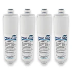 3M CS-52 Compatible Fridge Water Filter from SpringClear SPC-52 4 Pack