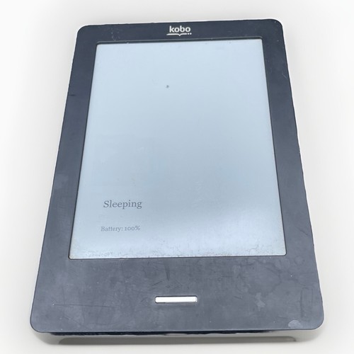 Kobo N905C Touch E-Reader Tablet With 6" Display - Black - Minor Wear On Back