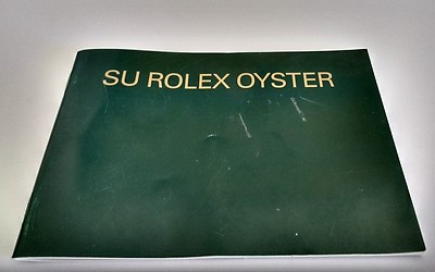 Booklet YOUR ROLEX OYSTER LIBRETO BROCHURE Manual 2004 SPANISH VERSION 579.54