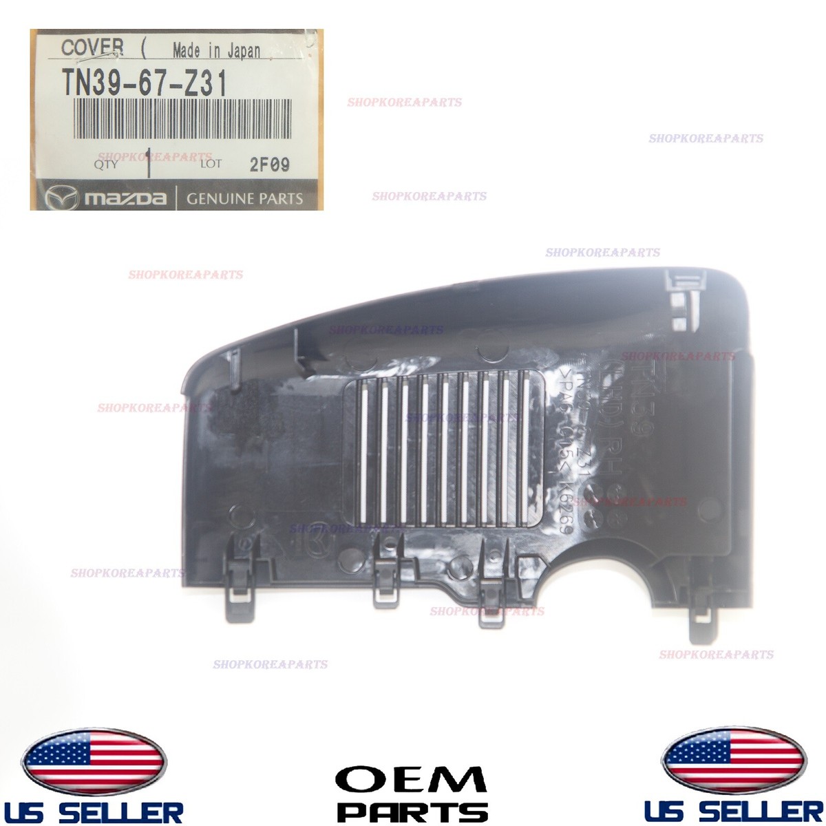 Genuine Interior Rear View Mirror Cover ⭐OEM⭐ Mazda CX-5 2019-24