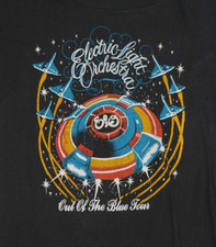 Vtg Electric Light Orchestra Band Tour Cotton Black All Size Unisex Shirt