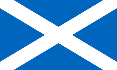 Flagge / Fahne Schottland Hissflagge 90 x 150 cm mit 2 ...