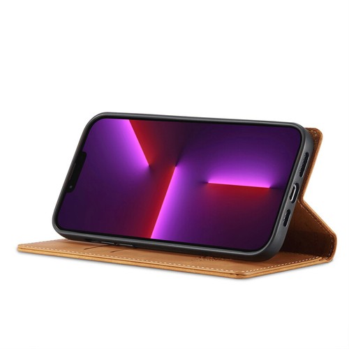 Genuine Leather Wallet Case Flip Cover for iPhone 16e/15/14+/13/12/11 XR XS SE 8 - Picture 23 of 33