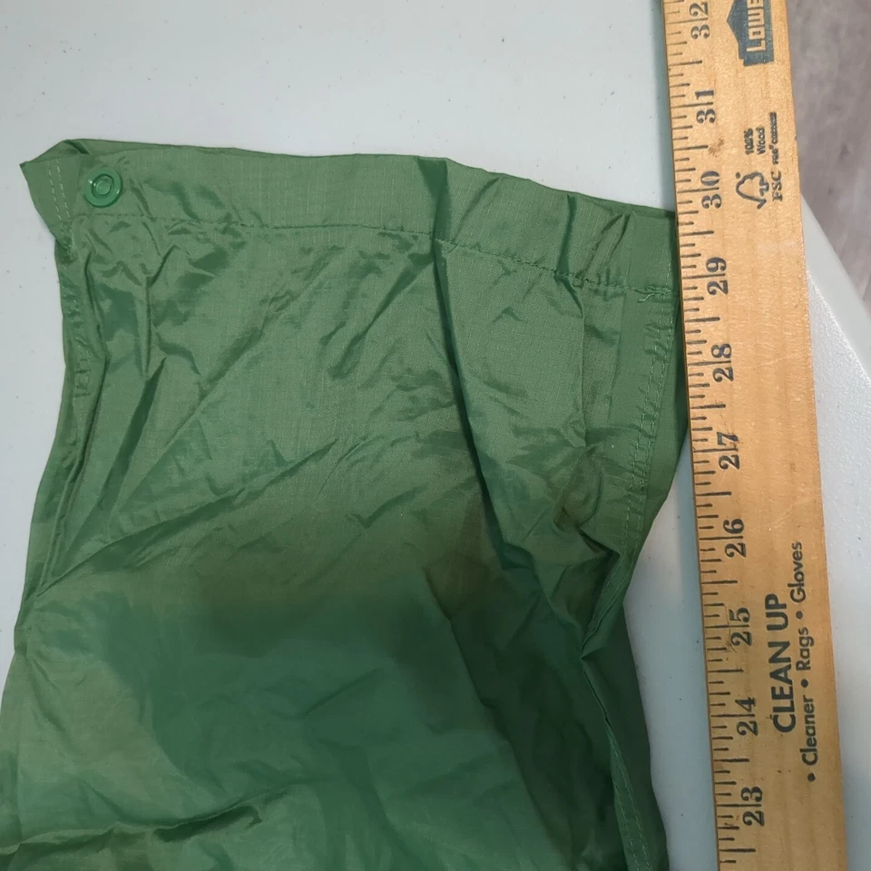 Pantalones de Lluvia Red Head Pelirroja Viento Para Hombres Grandes Verde Nylon Senderismo Cintura Elástica Foto 3 de 4