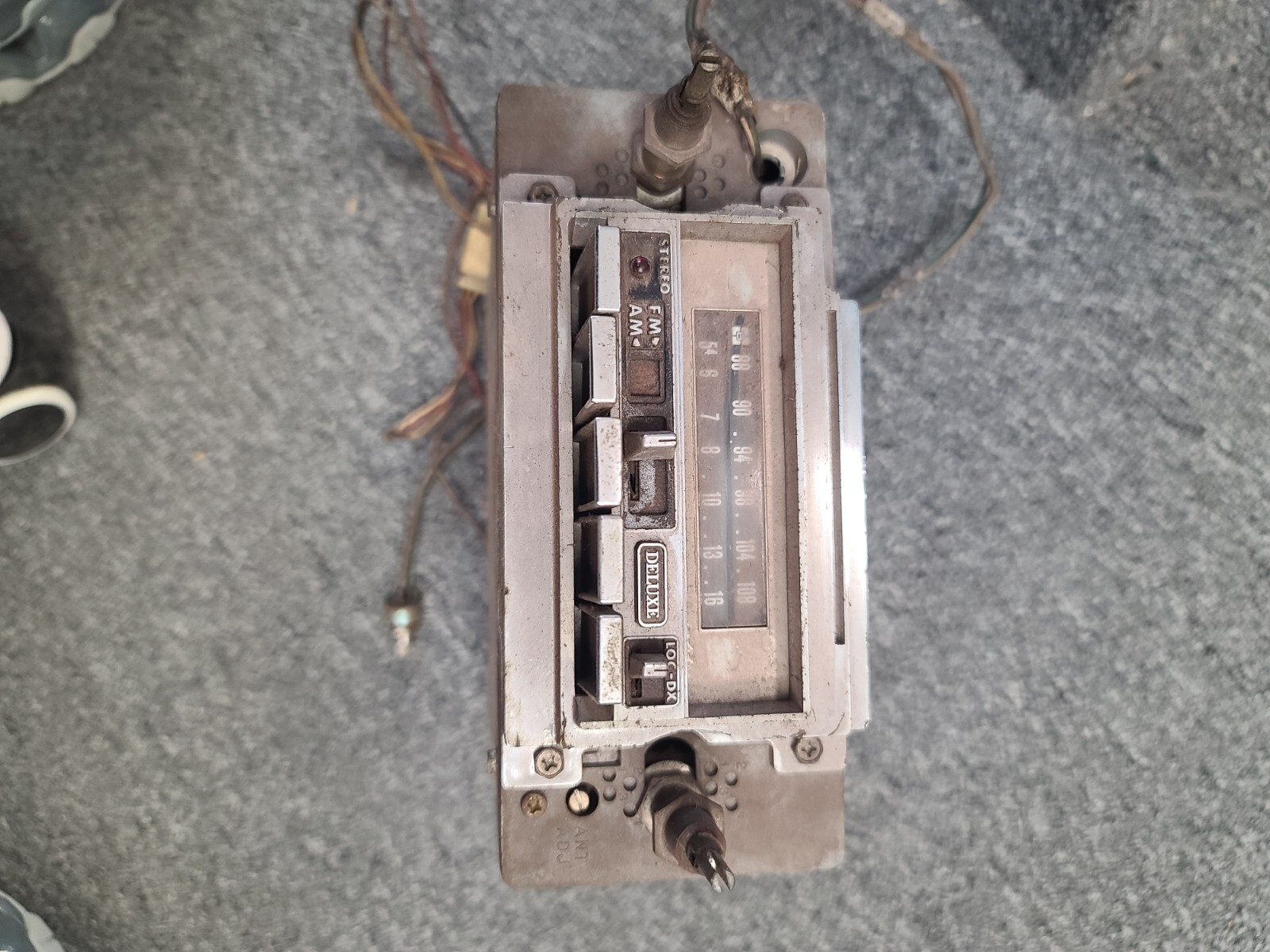 Vintage AM/FM Car Radio with 8 track Automatic Radio DDD-2555 | eBay