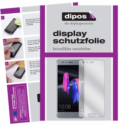 2x Schutzfolie für Huawei Honor 9 klar Displayschutzfolie Folie Display Schutz