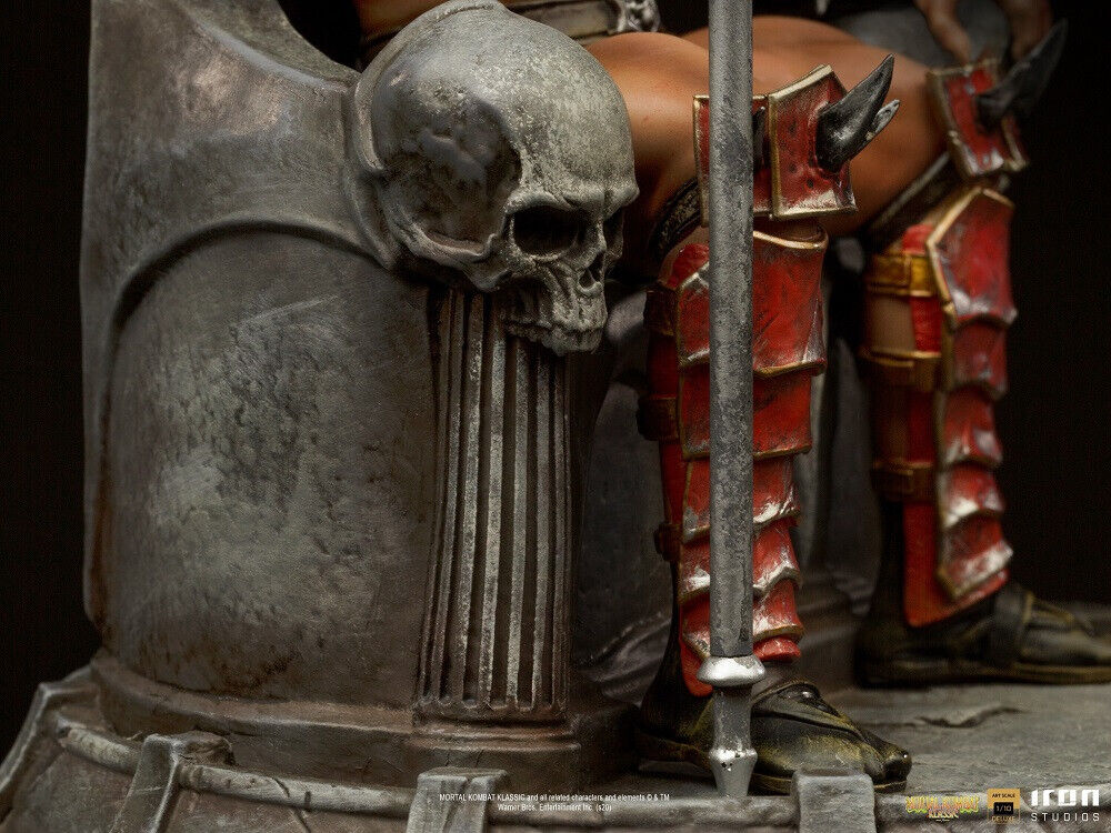 Mortal Kombat: una statua per Shao Kahn da Iron Studios –