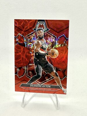 2023-24 Mosaic DEANDRE AYTON #141 Red Scope International SP /75 