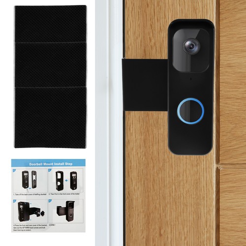 Anti-Theft Doorbell Mount No-Drill Mounting Doorbell Camera Bracket Faxuh - Picture 7 of 11