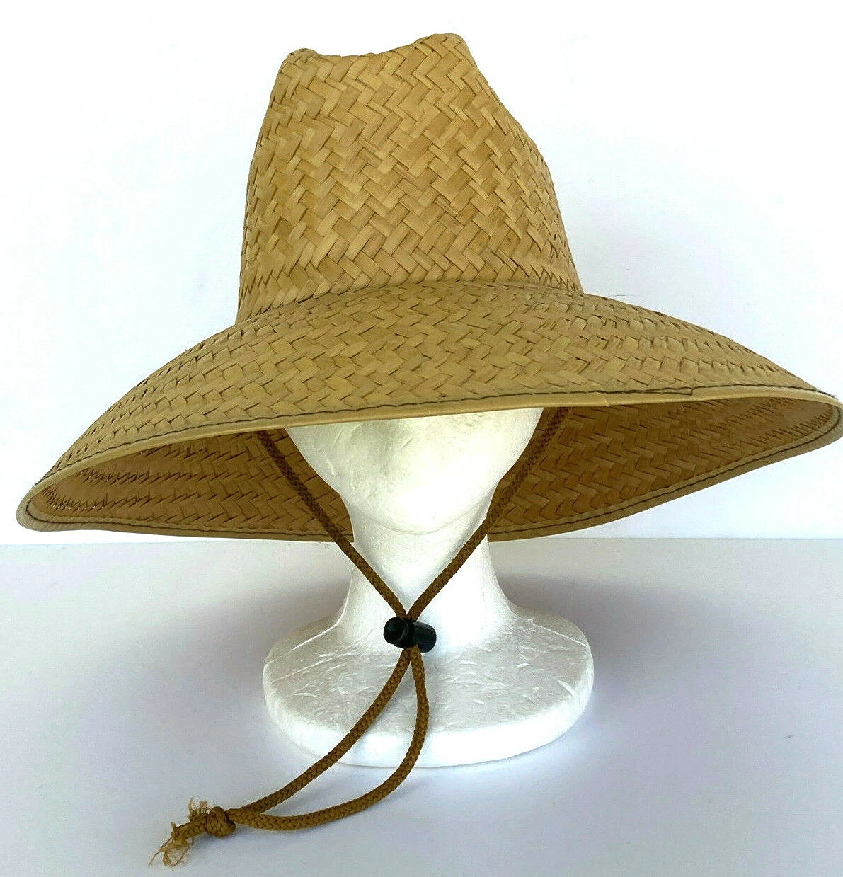 Palm Fiber Lifeguard Safari Sun Hat Adult Size L/23"