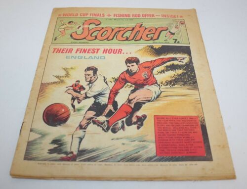 Vintage Scorcher Magazine 20th June 1970 Soccer Comic