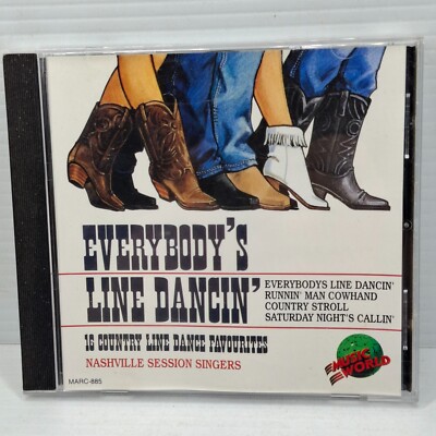 EVERYBODY'S LINE DANCI - MUSIC CD OZ SELLER