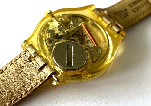 SWATCH SWISS AG1992 LADIES WRIST WATCH WHITE DIAL Works Sells For Parts Repairs - Picture 8 of 12