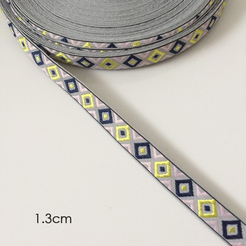 Jacquard Trim Braid or Embroidered Ribbon Craft Sewing Retro Boho Ethnic Scandi - Picture 22 of 276