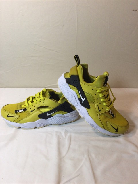 nike air huarache run prm zip bright citron