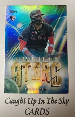 2024 Topps Update Elly De La Cruz RC Stratospheric Stars SP Reds 