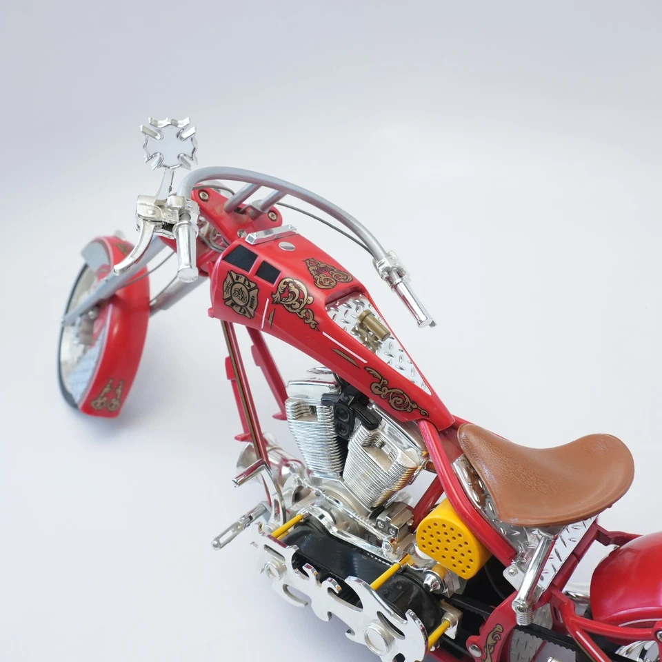1/6 20" Orange County Chopper FDNY Fire Bike Ertl Joyride Motorcycle Diecast OCC - Image 3 of 4