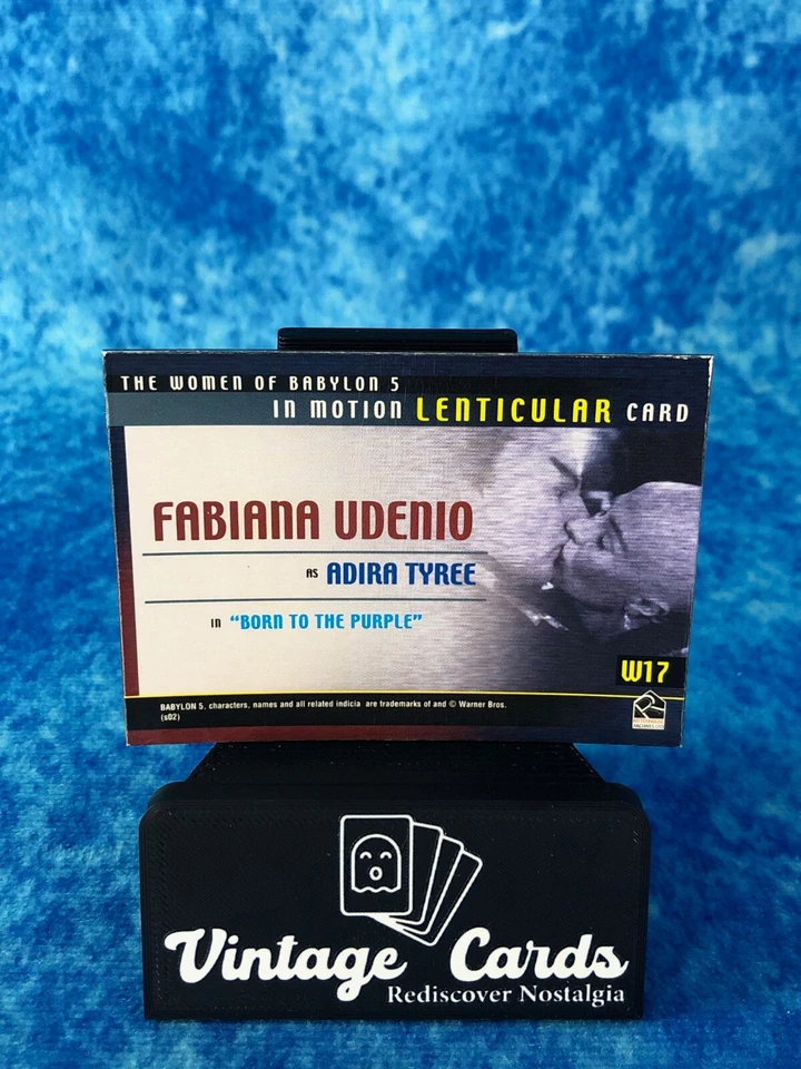 The Complete Babylon 5 #W17 Fabiana Udenia as Adira Tyree SINGLE Chase Card B - Image 2 of 2