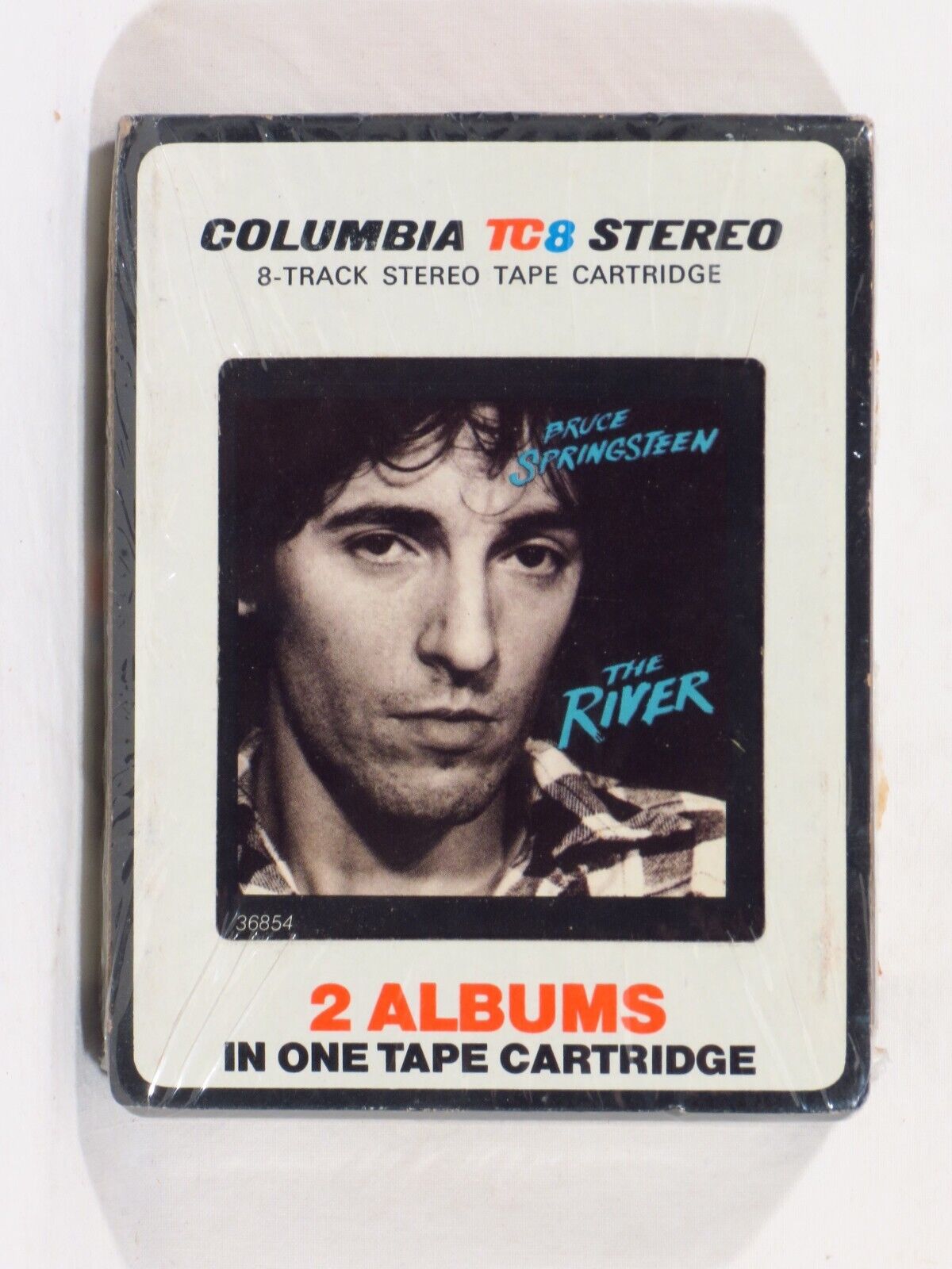 BRUCE SPRINGSTEEN – The River   1980 1st US 8-TR Double-Play tape SEALED